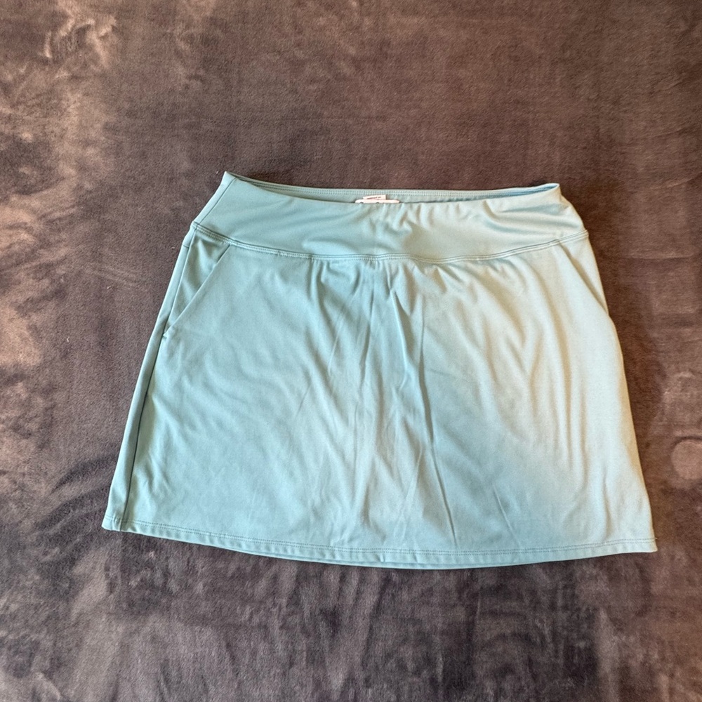 Women's Blue Green Skort